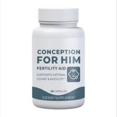 Conception Men Fertility Vitamins – Male Optimal Count, Motility Strength, Healthy Volume Production - Nutricore