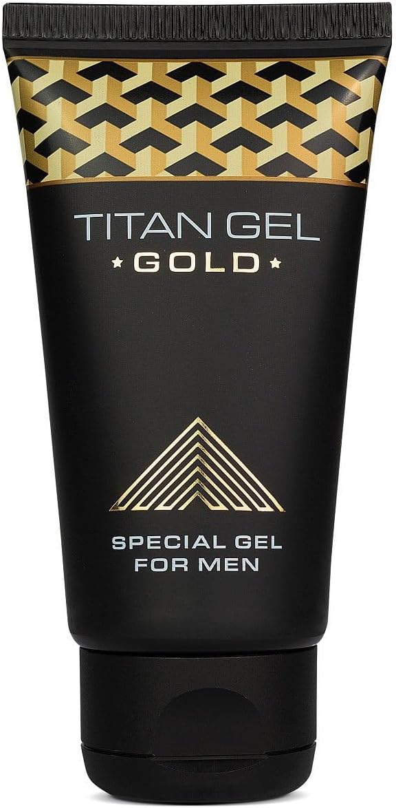 Titan Gel Gold for Men Original. Male Natural Massage Cream, 50ml