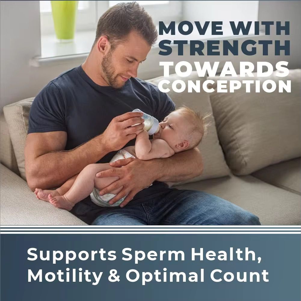 Conception Men Fertility Vitamins – Male Optimal Count, Motility Strength, Healthy Volume Production