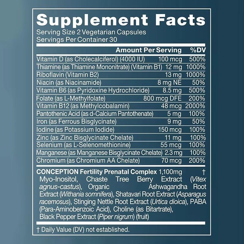 Conception for Her Fertility - Nutricore