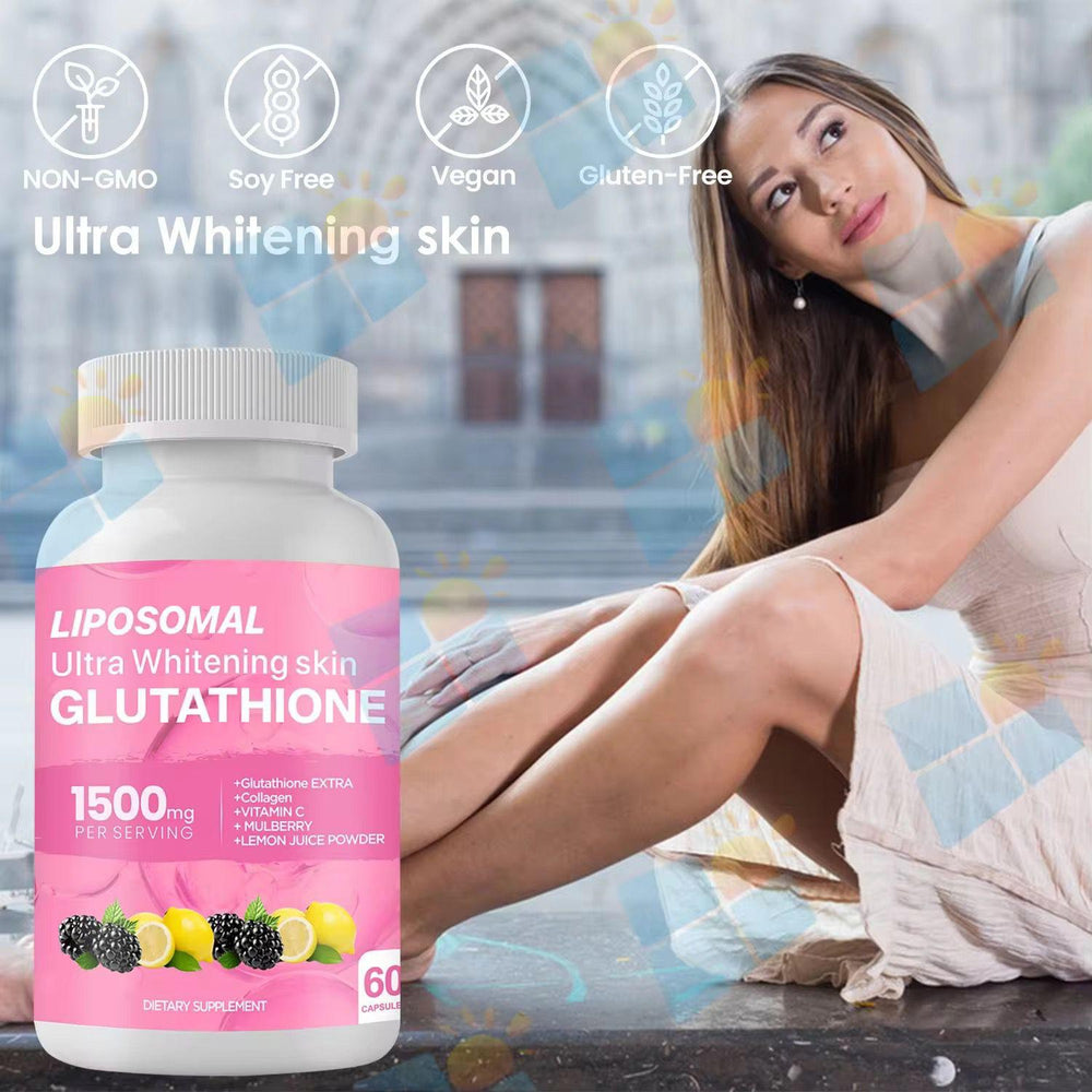 Nutricore Liposomal Glutathione 1500mg – Ultra Skin Whitening, Collagen & Liver Cleanse - Nutricore