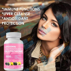 Nutricore Liposomal Glutathione 1500mg – Ultra Skin Whitening, Collagen & Liver Cleanse - Nutricore