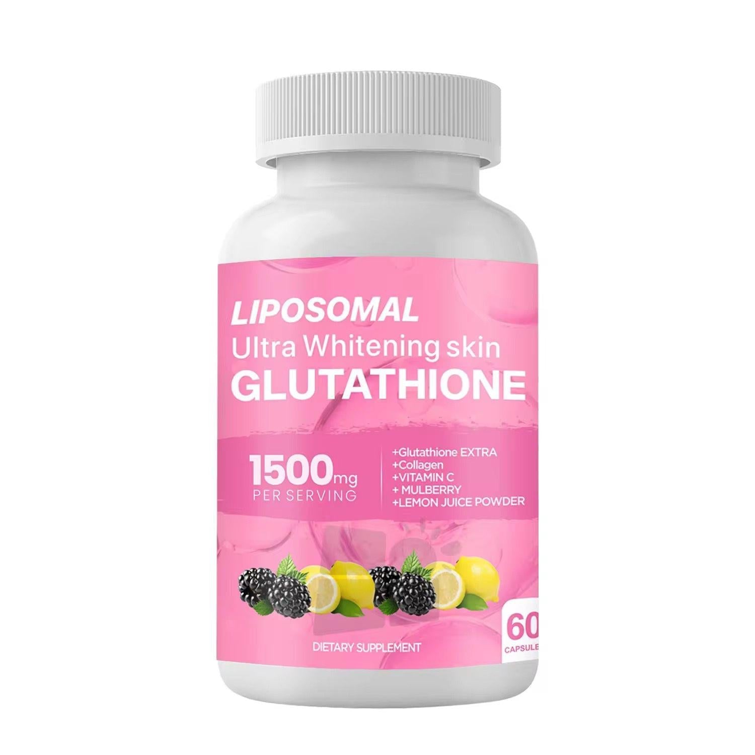 Nutricore Liposomal Glutathione 1500mg – Ultra Skin Whitening, Collagen & Liver Cleanse - Nutricore