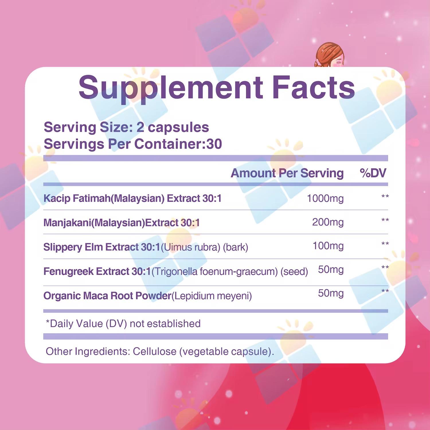 The Ultimate 1400mg Botanical Blend for Intimate Comfort & Tightening - Nutricore